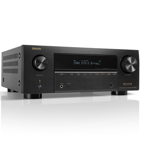 Denon AVR-X3800H 9.4 Channel 8K Home Theater Receiver IMAX Enhanced with Dolby Atmos/DTS:X and HEOS Built-In
