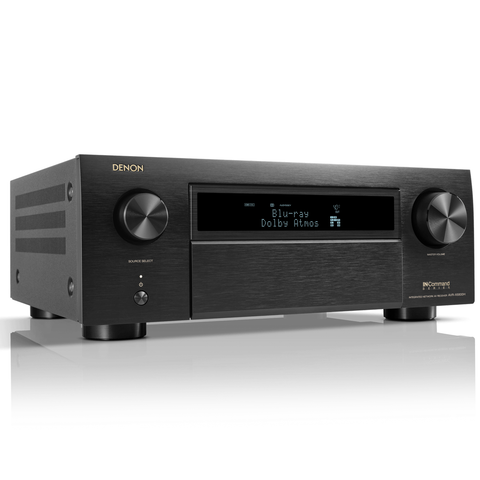 Denon AVR-X6800H 11.4 Channel 8K A/V Receiver with 3D Audio and Dirac Live Support