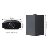 Sony VPL-XW5000ES 4K Laser Projector with AudioQuest SKY 3m HDMI Cable (Black)