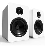 Kanto YUP6 Passive Bookshelf Speakers with S6 Speaker Stands - Pair (White)