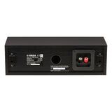 Yamaha NS-SW100BL 10 Inch Powered Subwoofer & NS-C210BL Center Channel Speaker Bundle