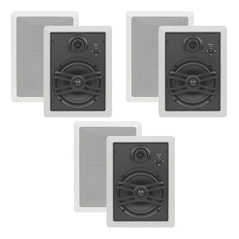 Yamaha NS-IW470 In-Wall Speakers Bundle - 6 Pack