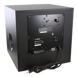Yamaha NS-SW100 Powered Subwoofer Bundle w/ AudioQuest Jack Russell Cable
