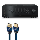 Yamaha R-N1000A Network Receiver Bundle with AudioQuest Sky 3m HDMI (Black)