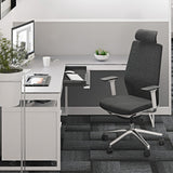 BDI Coda 3522 Ergonomic Task Chair with High-Performance Mesh Fabric (Oyster & Grey)