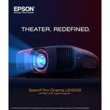 Epson Pro Cinema LS12000 4K PRO-UHD Laser Projector (Black)