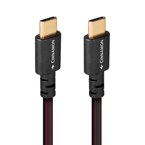 AudioQuest Cinnamon USB C to USB C Digital Audio Cable