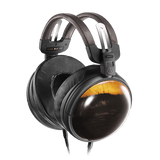 Audio-Technica ATH-AWKG Audiophile Closed Back Dynamic Wooden Headphones (Kurogaki Wood))