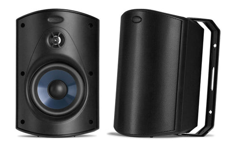 Polk Audio Atrium 5 All-Weather Outdoor Loudspeaker - Pair (Black)