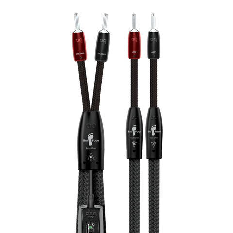 AudioQuest BigFoot BASS ZERO-Tech RF/ND Speaker Cable (Pair)