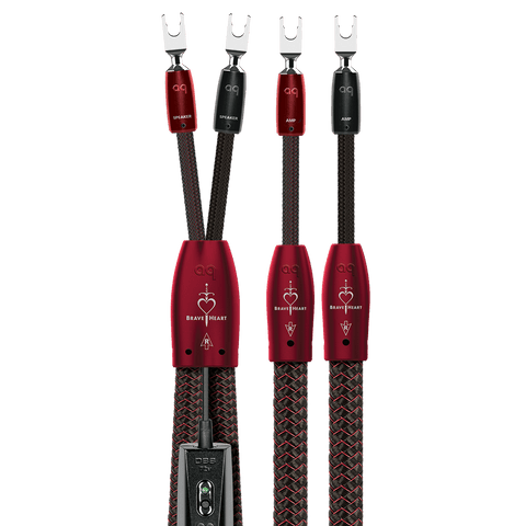 AudioQuest Brave Heart Full-Range ZERO-Tech Speaker Cable