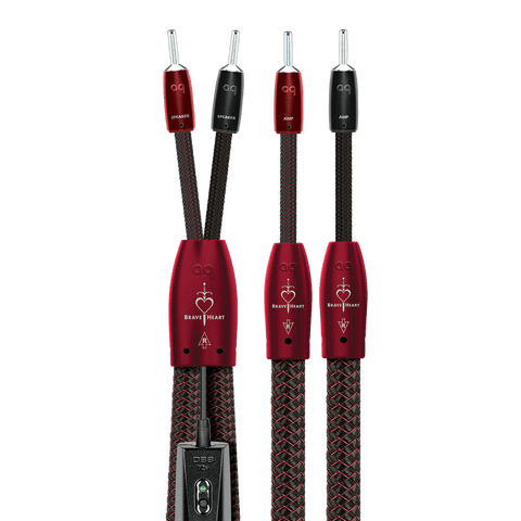 AudioQuest Brave Heart Full-Range ZERO-Tech Speaker Cable