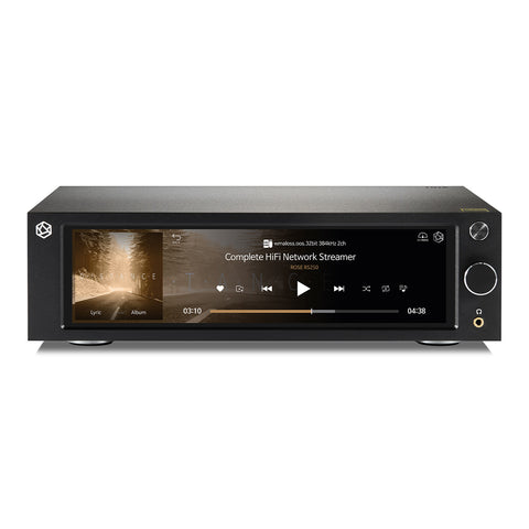 HiFi Rose RS250A Wireless Network Streamer with Built-In ESS DAC (Black)