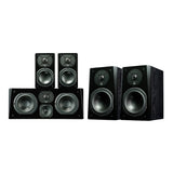 SVS Prime Bookshelf Surround System (Premium Black Ash)