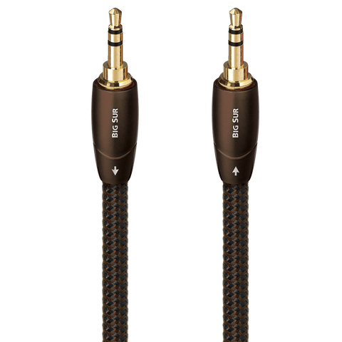 AudioQuest Big Sur Mini-to-Mini Analog Audio Interconnect Cable