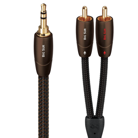 AudioQuest Big Sur Mini-to-RCA Analog Audio Interconnect Cable