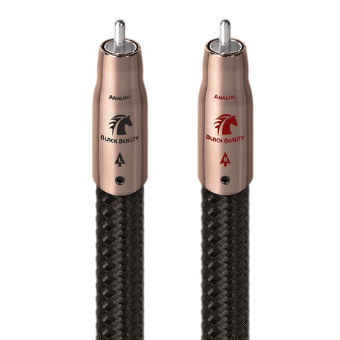 AudioQuest Black Beauty RCA-toRCA Analog Audio Interconnect Cable