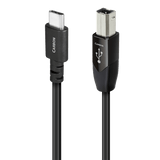 AudioQuest Carbon USB-C to USB-B High-Definition Digital Audio Cable