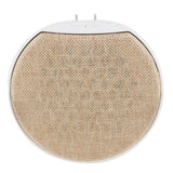 OC Acoustic Newport Plug-in Outlet Speaker with Bluetooth 5.1 and Built-in USB Type-A Charging Port (Champagne/White)