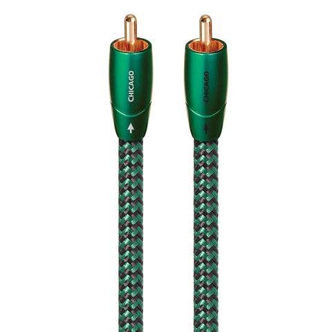 AudioQuest Chicago RCA Male to RCA Male Cable - Pair (4.92 ft.)