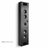 PMC Audio CI140 On Wall Speaker (Black with White Grille)