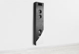 PMC Audio CI140 Sub On Wall (Black with White Grille)
