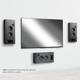 PMC Audio CI65 In Wall Speaker (Black with White Grilles)