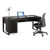 BDI Corridor 6507 Mobile File Pedestal (Charcoal Stained Ash)