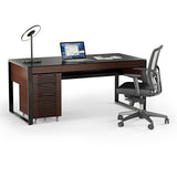 BDI Corridor 6507 Mobile File Pedestal (Chocolate Stained Walnut)