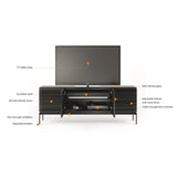 BDI Corridor SV 7129 Storage Console (Walnut)