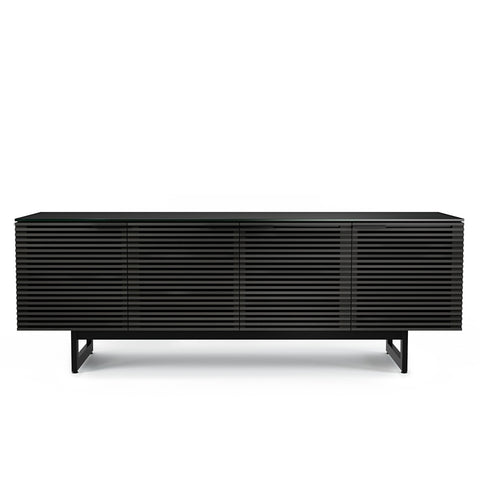 BDI Corridor 8179 Quad Media Console for TVs up to 85" (Charcoal Stained Ash)
