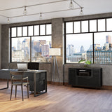 BDI Corridor 6520 Multifunction Cabinet (Charcoal Stained Ash)