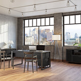 BDI Corridor 6521 Desk (Charcoal Stained Ash)