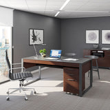 BDI Corridor 6507 Mobile File Pedestal (Chocolate Stained Walnut)