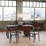 BDI Corridor 6521 Desk (Chocolate Stained Walnut)