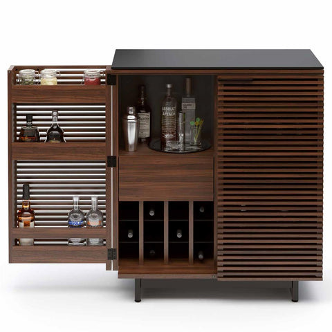 BDI Corridor 5620 Compact Bar (Chocolate Stained Walnut)