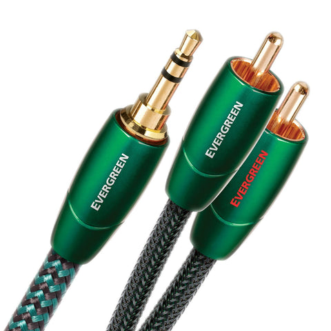 AudioQuest Evergreen Mini-to-RCA Analog Audio Interconnect Cable