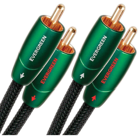 AudioQuest Evergreen RCA-to-RCA Analog Audio Interconnect Cable