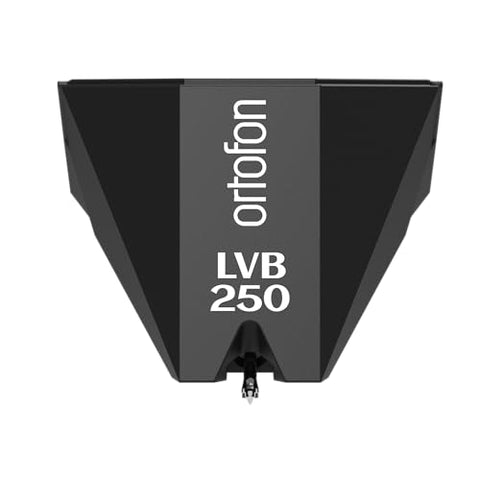 Ortofon 2MR Black LVB 250 Phono Cartridge w/ Low-Profile Body Design for Rega Turntables