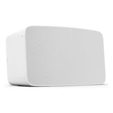 Sonos Five Wireless Speaker for Streaming Music with Sanus Wireless Speaker Stand - Each (White)