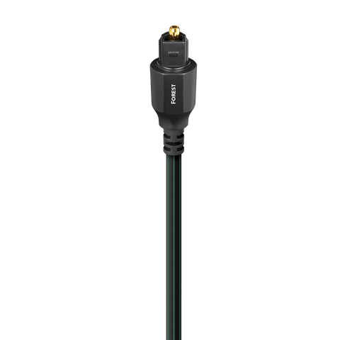 AudioQuest Forest Optical Toslink Fiber-Optic Cable + Mini-Adaptor