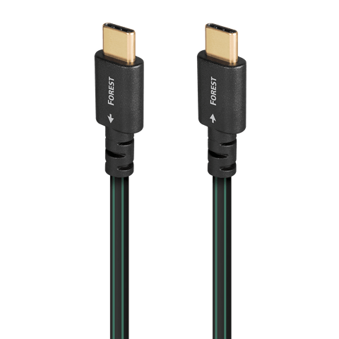 AudioQuest Forest USB-C to USB-C High-Definition Digital Audio Cable