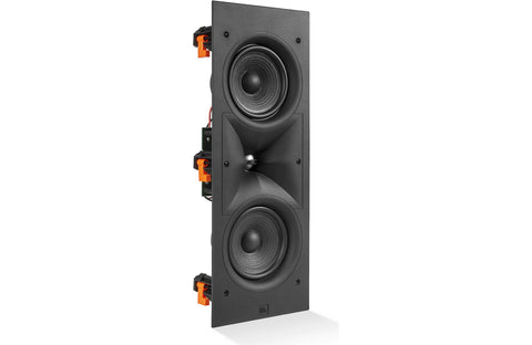JBL Stage 2 Architectural 250WL 2-Way Dual 5.25 Inch In-Wall Loudspeaker (Each)