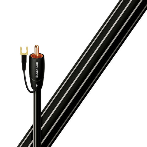 AudioQuest Black Lab Analog Interconnect Subwoofer Cable (RCA to RCA)