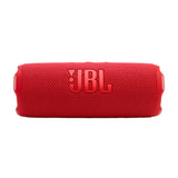 JBL FLIP 7 Waterproof Portable Speaker Bundle with gSport Carbon Fiber Case (Red)