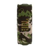 JBL FLIP 7 Waterproof Portable Speaker Bundle with gSport Carbon Fiber Case (Camo)
