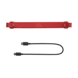 JBL CHARGE 6 Waterproof Portable Speaker Bundle with gSport Carbon Fiber Case (Red)