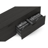 BDI Linea 6220 Multifunction Cabinet (Charcoal Stained Ash)