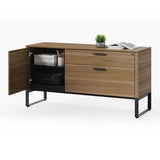 BDI Linea 6220 Multifunction Cabinet (Natural Walnut)