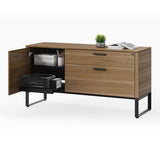 BDI Linea 6220 Multifunction Cabinet (Natural Walnut)